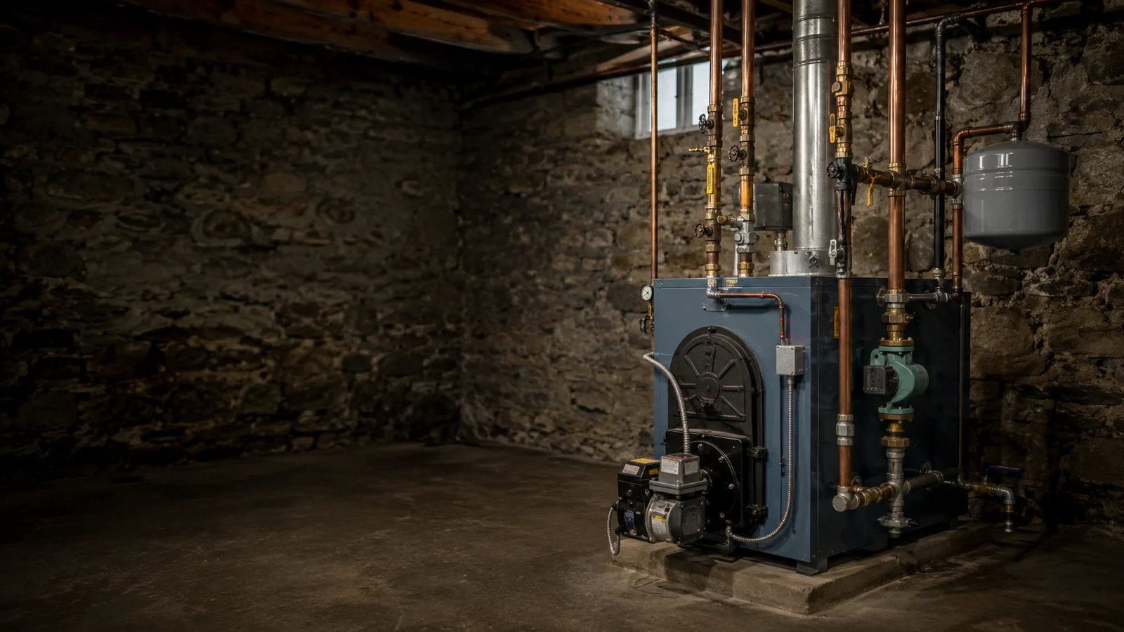Fuel Oil Kerosene Heat Rural Homes in an Upstate New York home