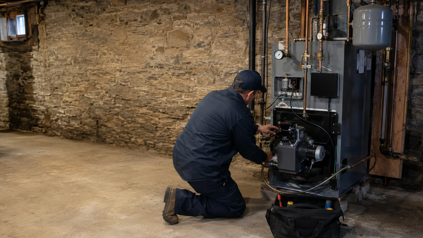 Oil Burner Reset Safety in an Upstate New York home