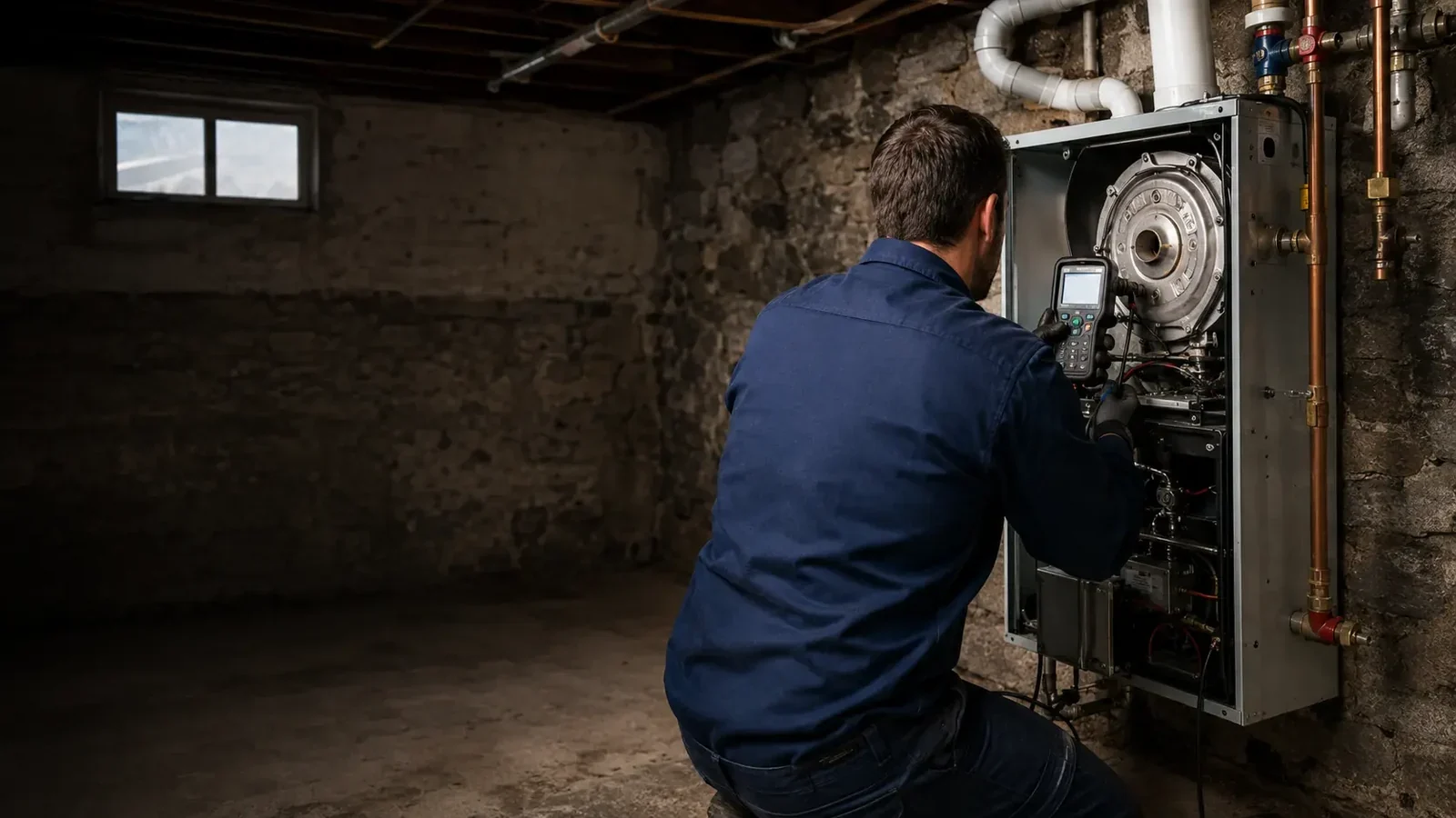 Heating in an Upstate New York home