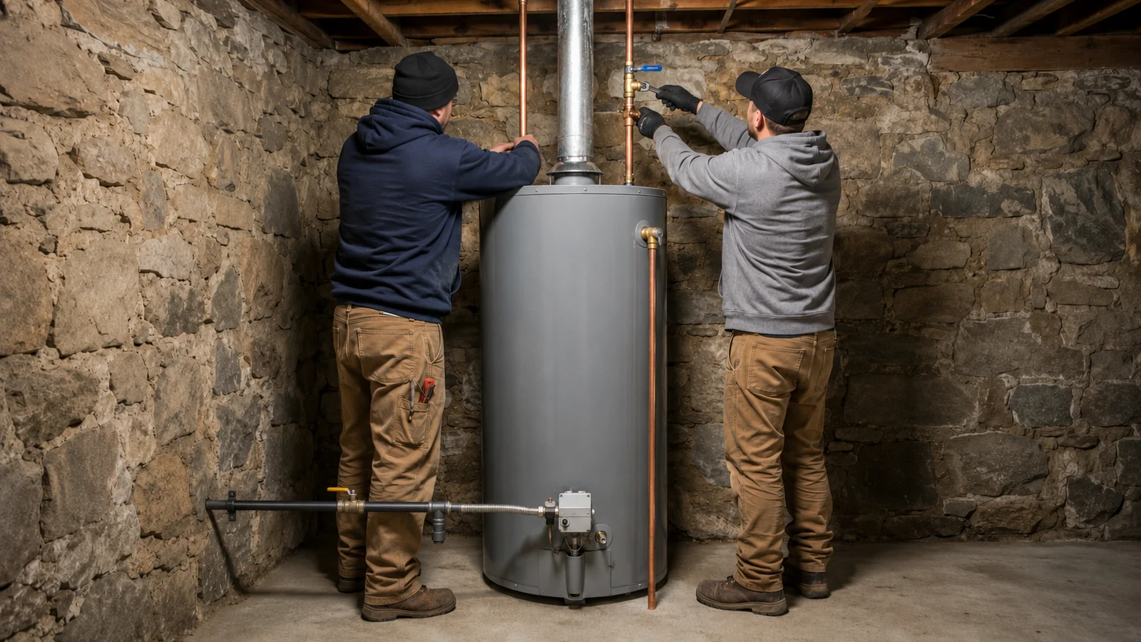 No Hot Water Emergency in an Upstate New York home