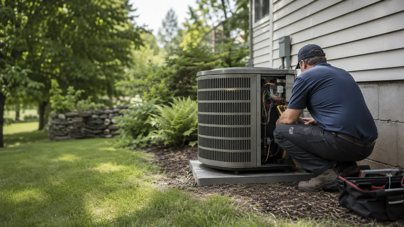 Ac Repair in an Upstate New York home