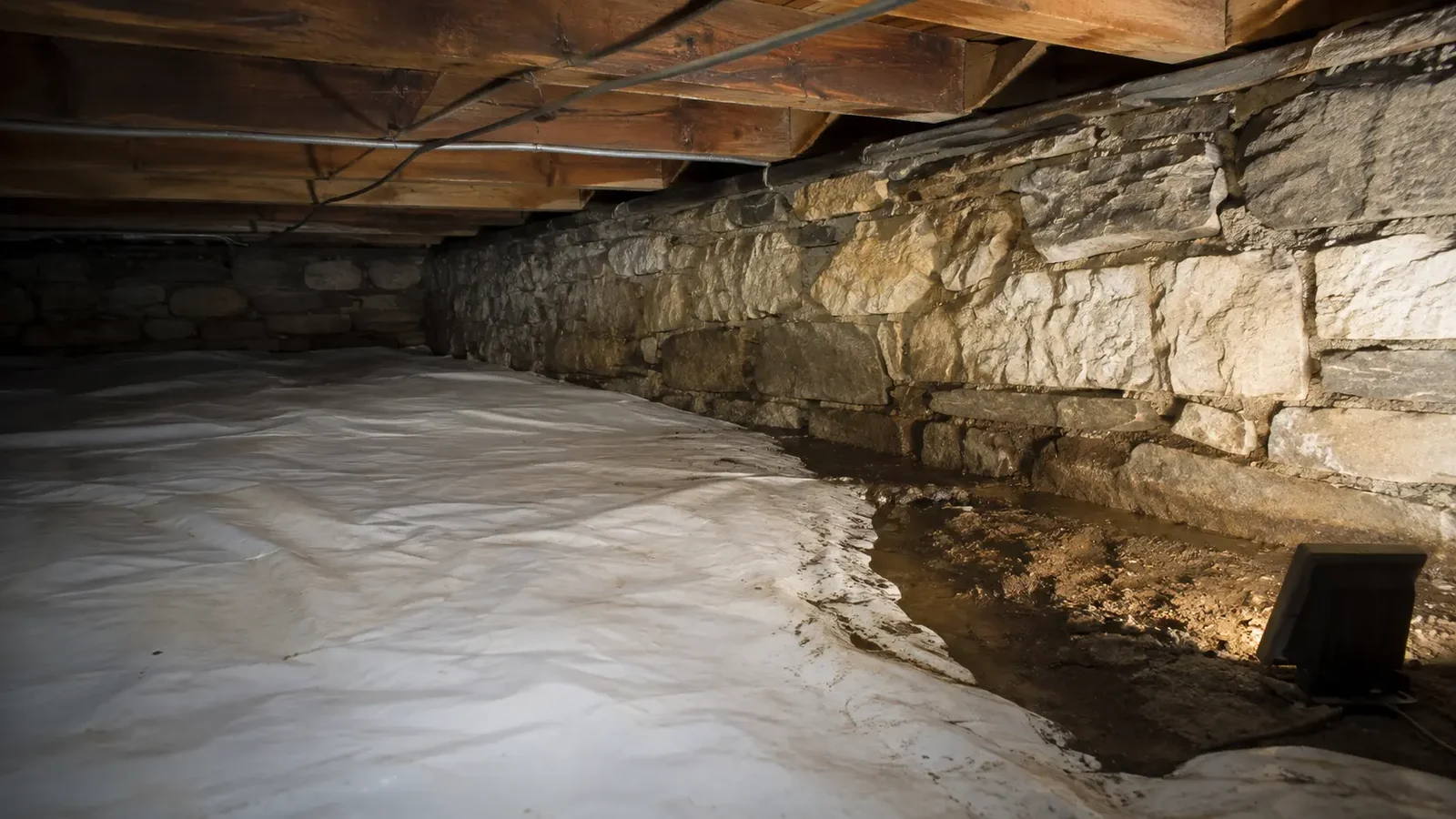 Crawlspace Moisture Problems in an Upstate New York home