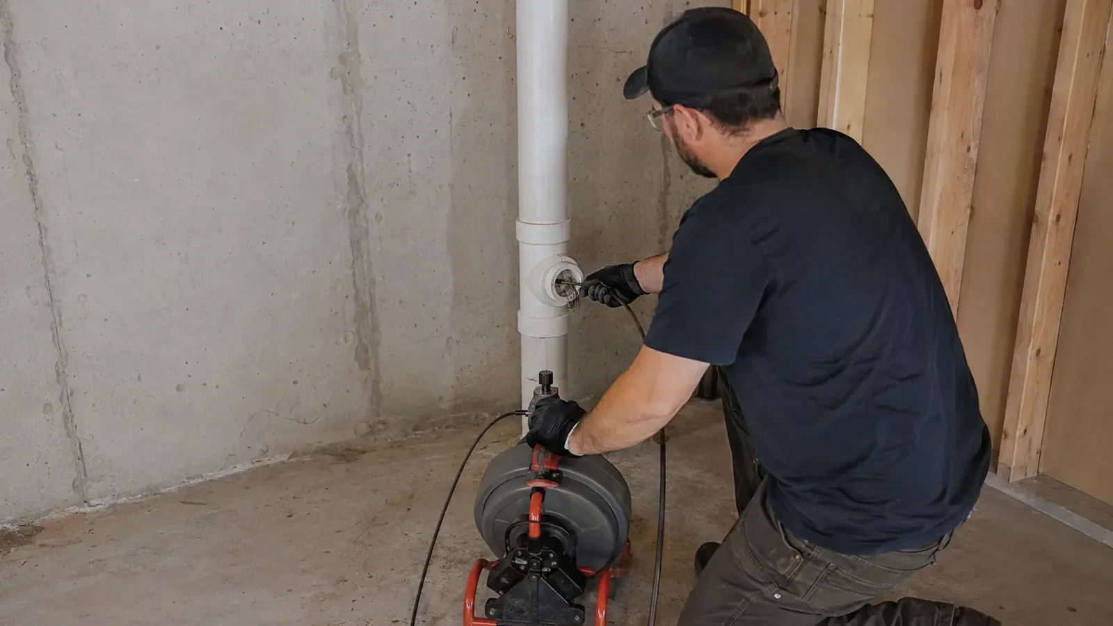 Drain Cleaning in an Upstate New York home