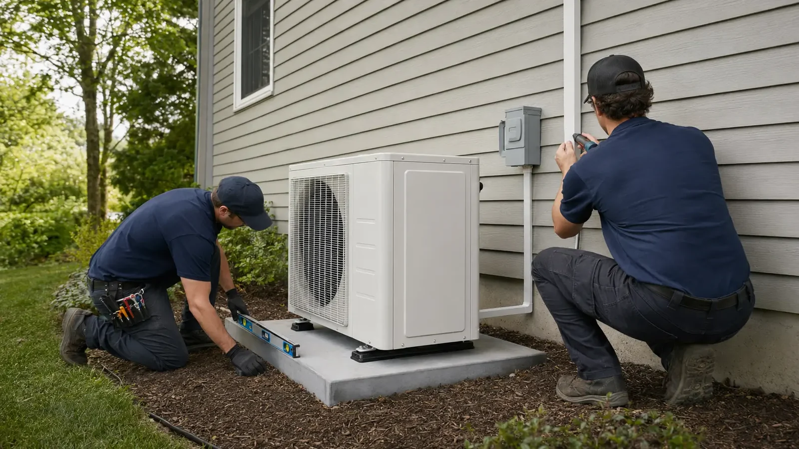 Heat Pump Installation in an Upstate New York home