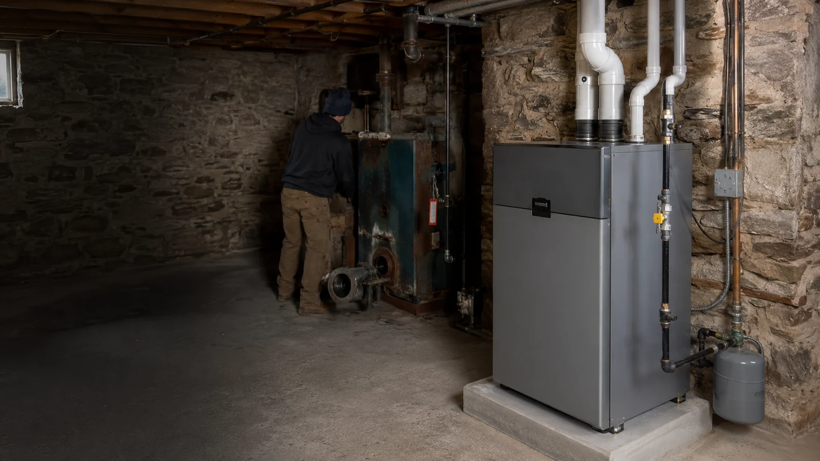 Oil To Propane Conversion in an Upstate New York home