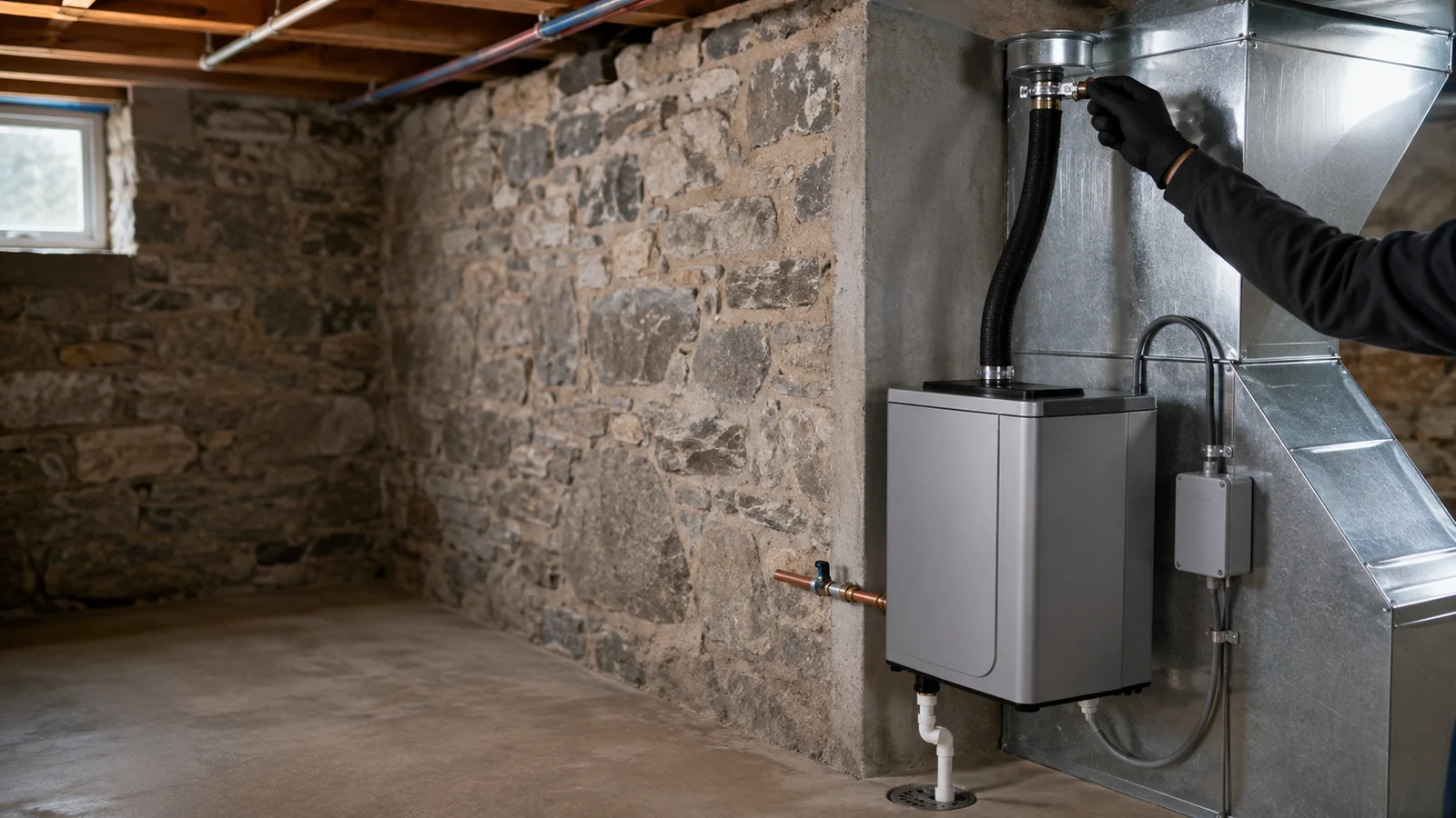 Whole Home Humidifiers in an Upstate New York home